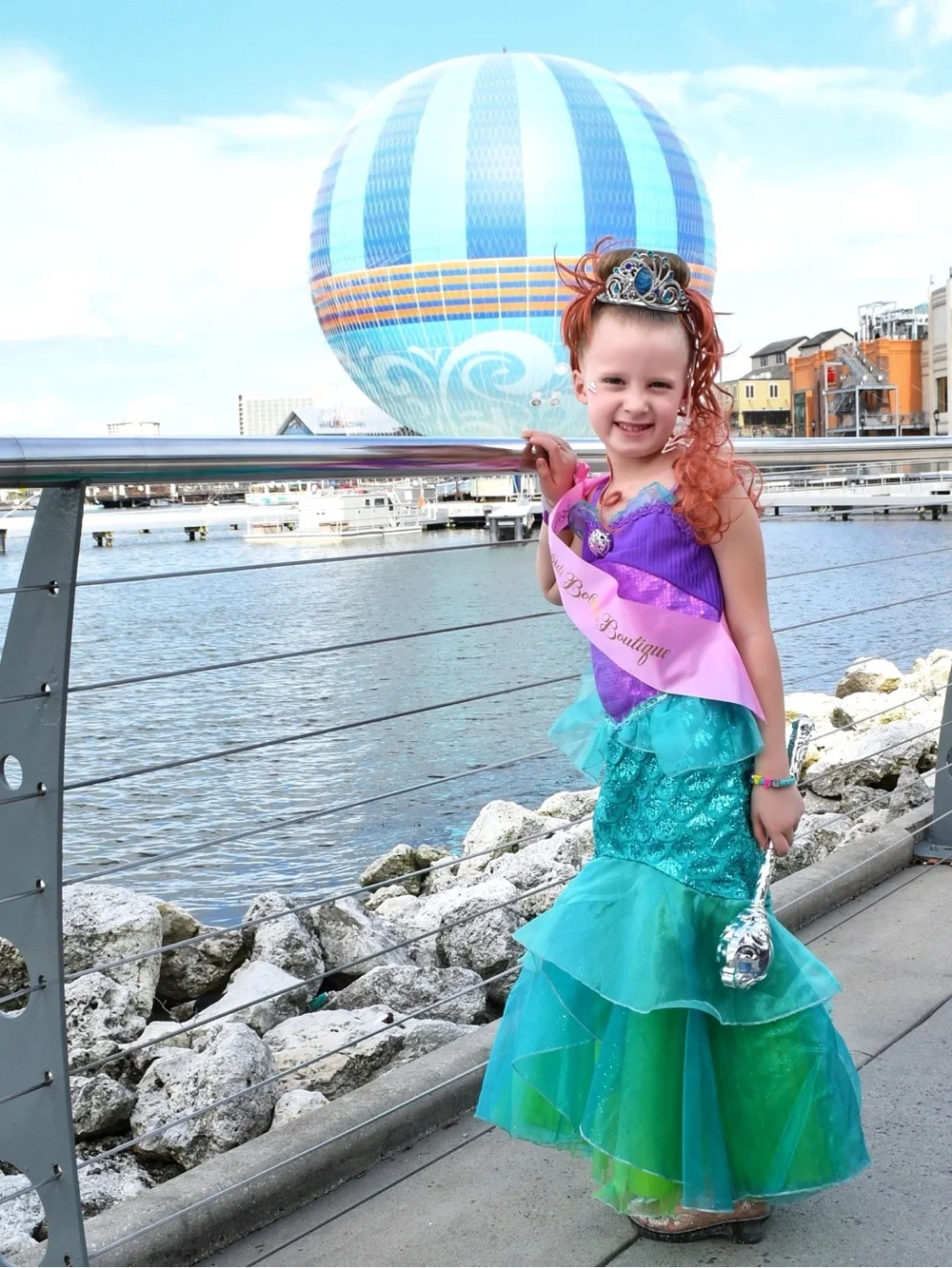 Disney Castle Collection The Little Mermaid Ariel Costume size 7/8
